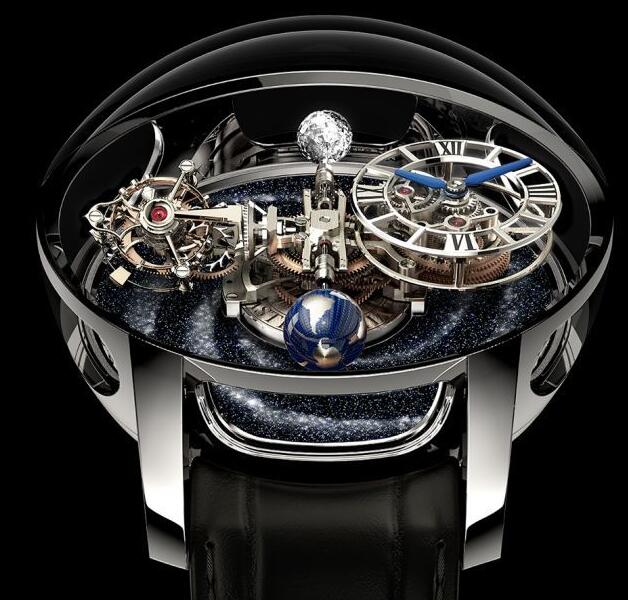 Jacob & Co. Astronomia TOURBILLON BLACK CERAMIC BLACK & ROSE GOLD MOVEMENT Watch Replica AT100.40.95.KN.SD.B Jacob and Co Watch Price